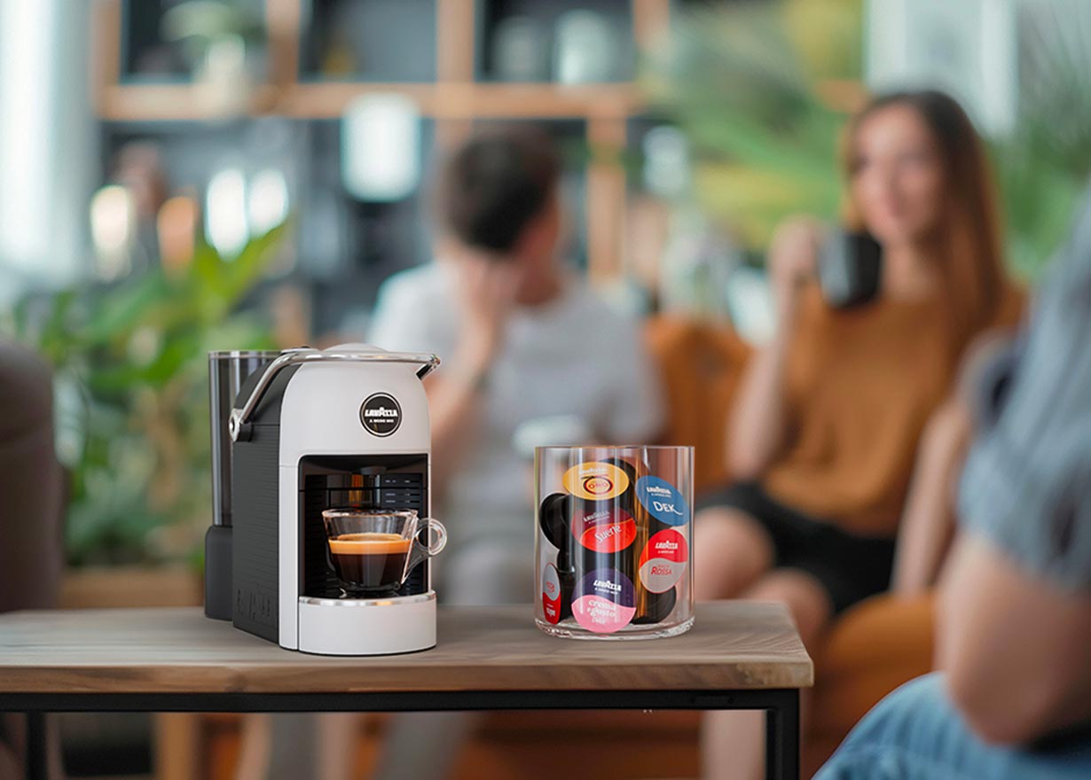 Machine à Café Lavazza Jolie Plus Grise – Expresso Dosettes, Neuve Sous Emballage