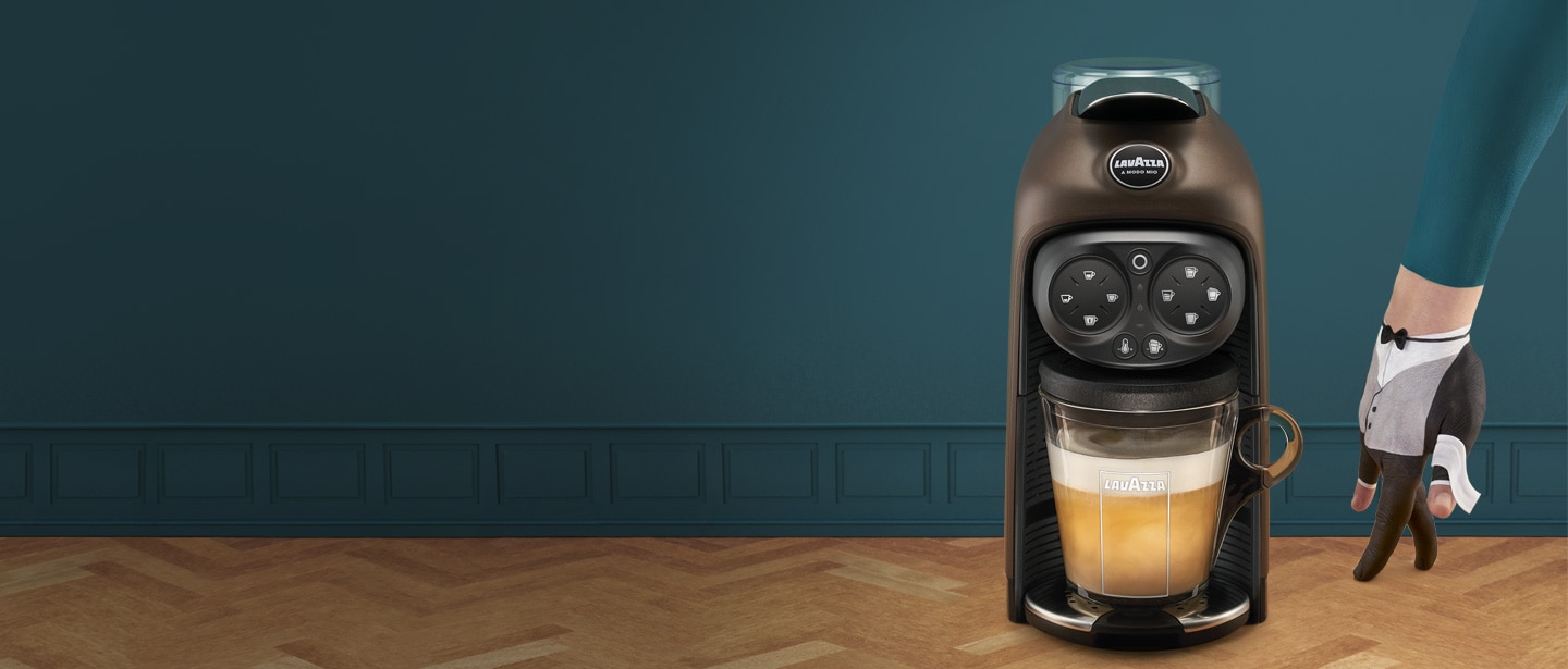 Buy Lavazza, A Modo Mio Deséa Coffee Machine, Compatible with A Modo Mio  Coffee Pods, Touch Interface, Sound Alerts, Automatic Shut-Off,  Dishwasher-Safe Components, 1500W, 220-240V, Walnut Online at  desertcartINDIA