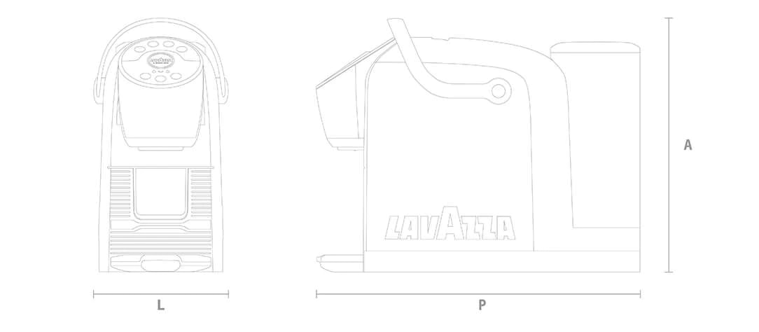 LAVAZZA 18000498 Lavazza A Modo Mio Voicy Automatica Macchina per caffÃ¨ a  capsule 1,1 L