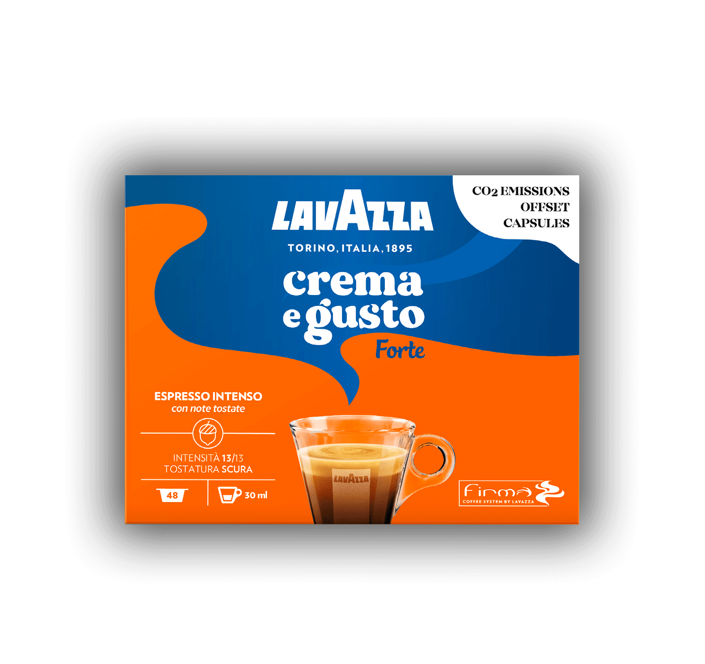 Café Crema e Gusto Forte 2x250g - LavAzza