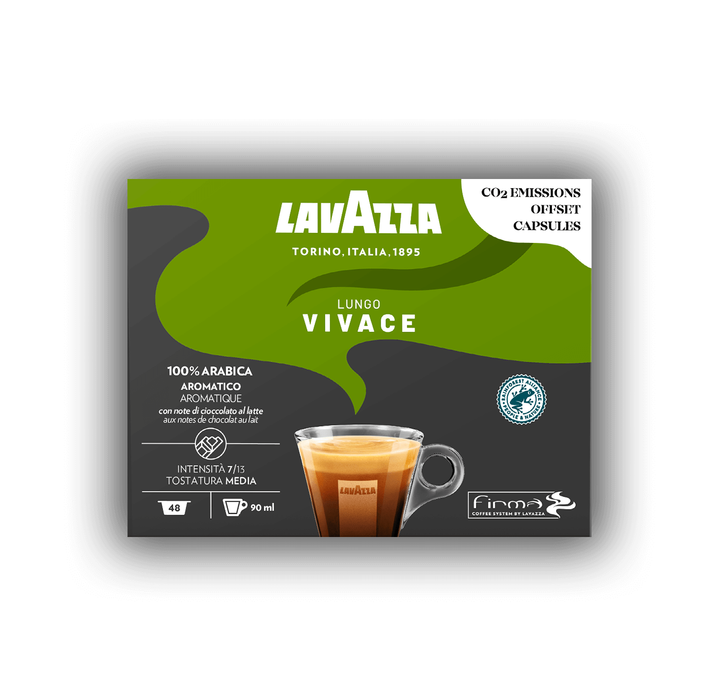 Buy 100% Arabica lungo Bio I CoffeeB