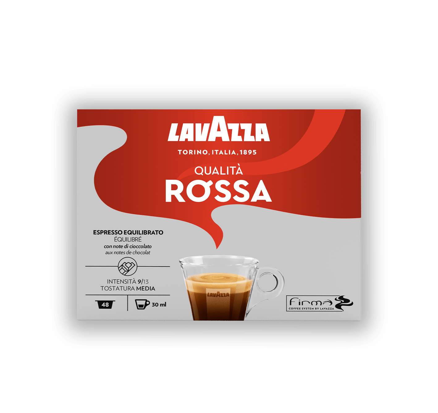 Coffee Capsules Qualita Rossa Lavazza