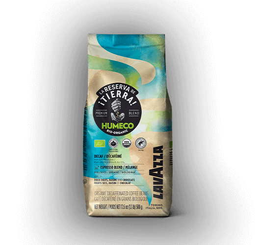 La Reserva de ¡Tierra! Humeco Decaf - Organic Barista Coffee | Lavazza
