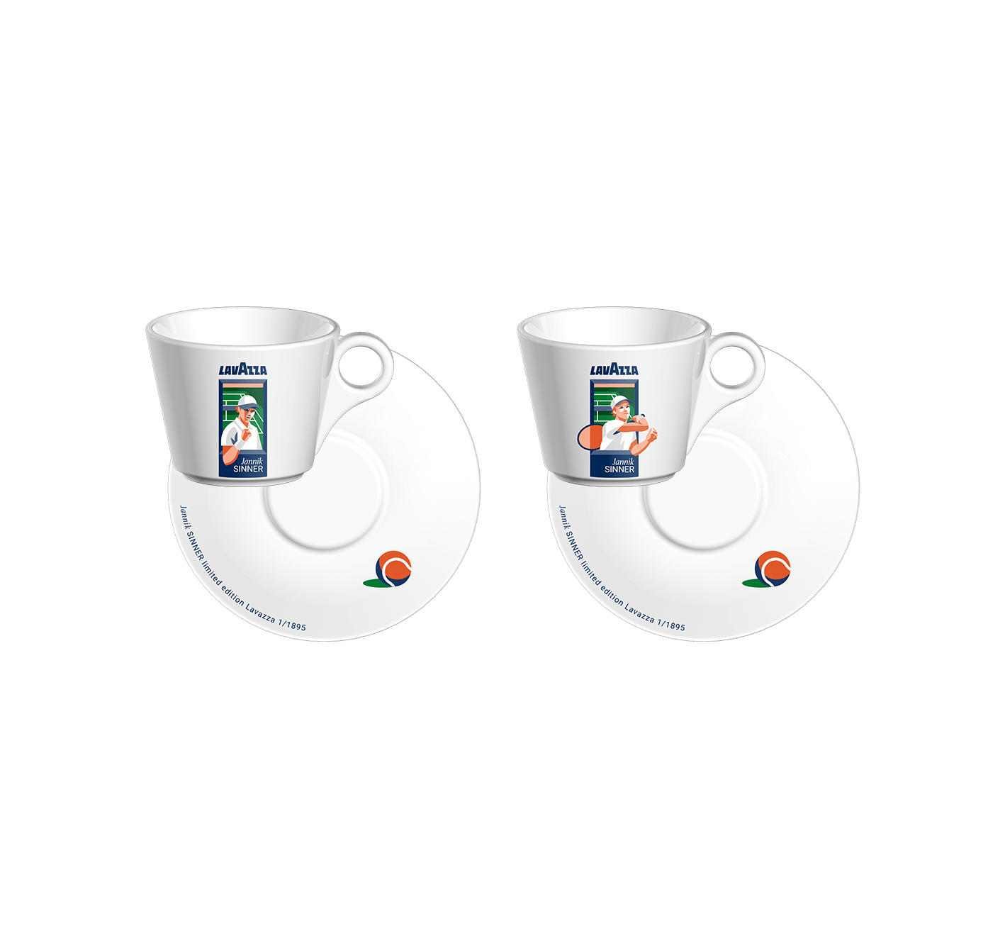 Cappuccino Set Jannik Sinner - Grass Edition