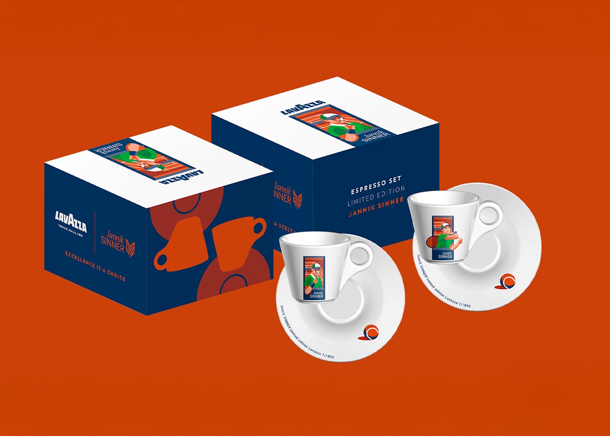 Espresso Set Jannik Sinner - Limited Edition | Lavazza
