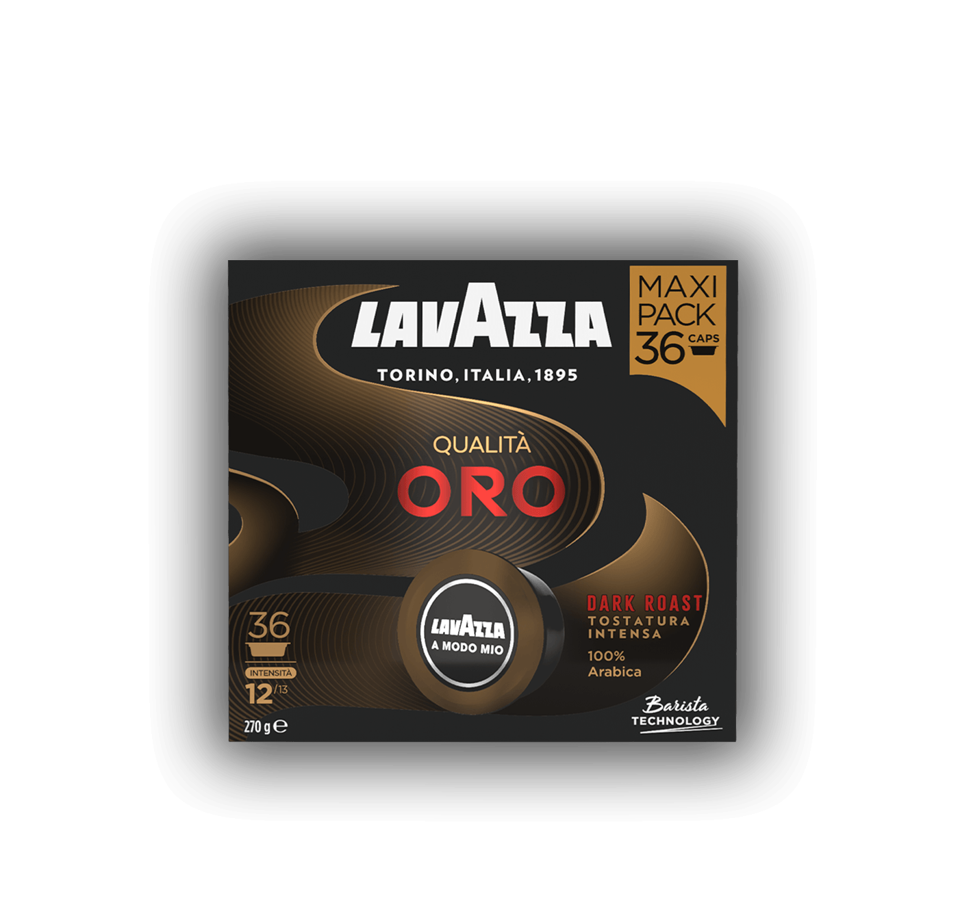 Qualità Oro Dark Roast - Nespresso Compatible Capsules | Lavazza