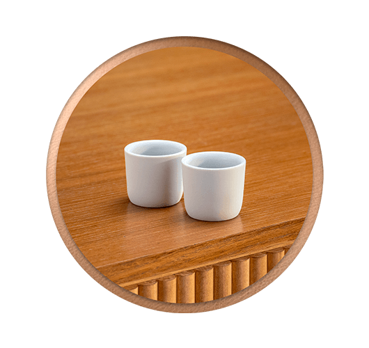 Set 2 Espresso cups Tablì