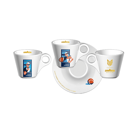 ESPRESSO SET  GOLDEN EDITION JANNIK SINNER