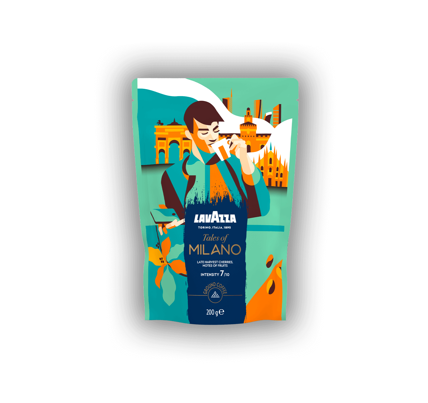 Tales of Milano, a blend of 100% late harvest Arabica | Lavazza