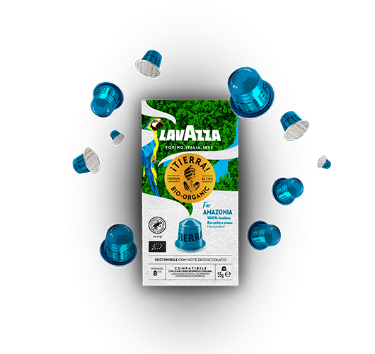 Tierra! For Amazonia - Capsules Lavazza compatible with Nespresso