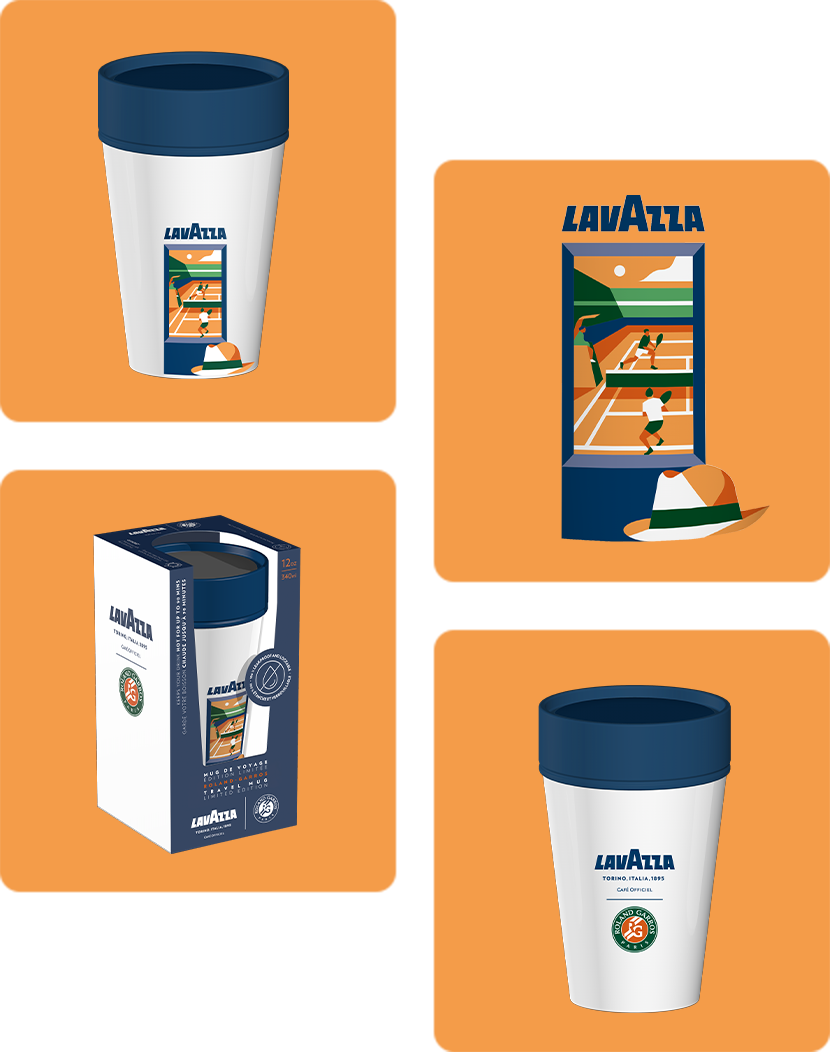 Roland-Garros Paris Tennis Mug Roland-Garros Paris Tennis Mug