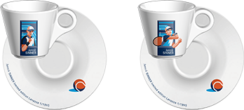 Espresso set limited edition Jannik Sinner