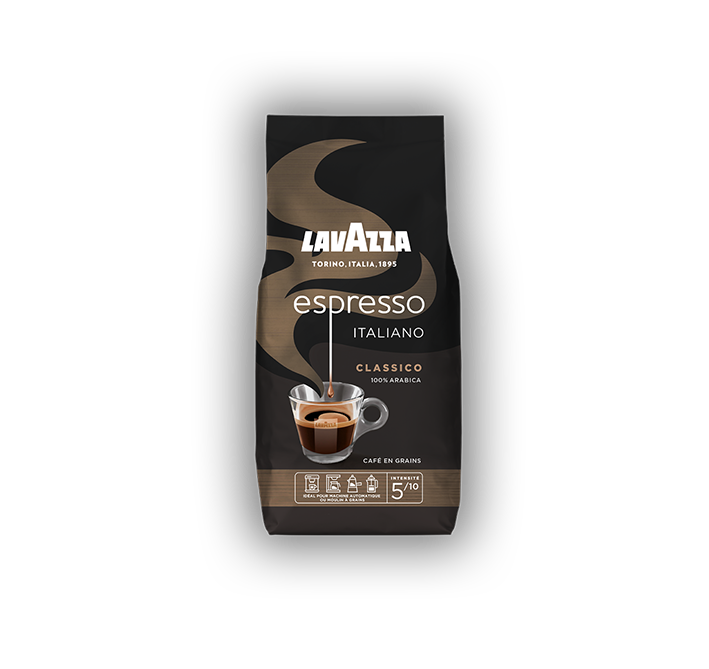 Lavazza, Espresso Italiano Classico, Café Molido Natural, Ideal