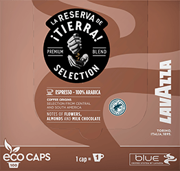 La Reserva de ¡Tierra! Selection 100% Arabica COMPOSTABLE* Blue Capsules