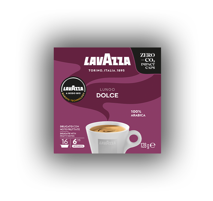 A Modo Mio Lungo Dolce Espresso Coffee Capsules Lavazza