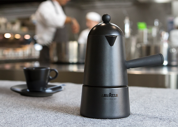 Carmencita Classic Moka Pot Coffee Maker Lavazza