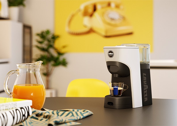 Lavazza A Modo Mio Tiny Machine à café 15 bar blanc - Cdiscount