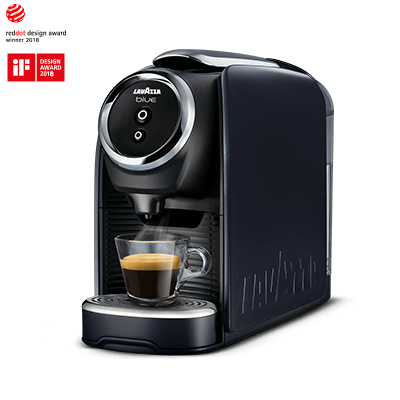 Lavazza LB 901 LB 901 Blue Single Serve Espresso Machine LB910 13 cm x 23,5 cm x 36 cm Black