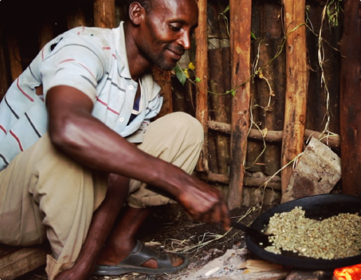 Asnakech e l'oro verde