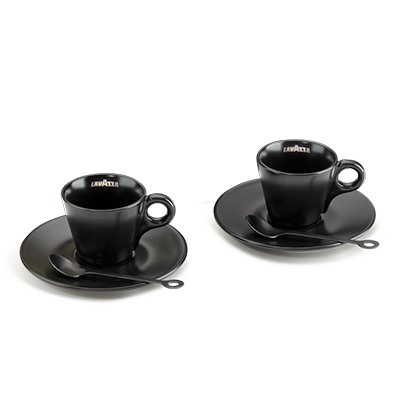 Lavazza Espresso Cups And Spoons Coffee Cup And Spoons Set Lavazza