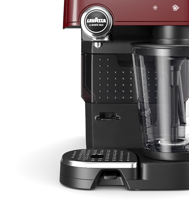 Fantasia A machine for preparing milk and coffee Lavazza