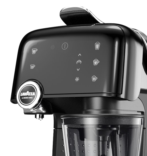 Fantasia A machine for preparing milk and coffee Lavazza