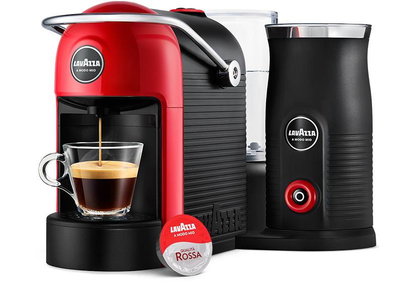 Jolie & Milk Coffee Machine and Milk Frother Lavazza