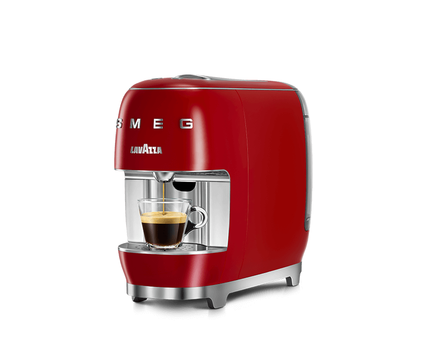 A Modo Mio Smeg Espresso Coffee Machine Lavazza