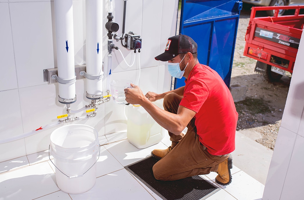 water purification stations