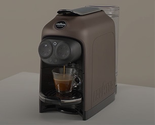 Lavazza, A Modo Mio Deséa Coffee Capsule Machine, Compatible with A Modo  Mio Coffee Pods, Touch Interface, Sound Alerts, Automatic Shut-Off