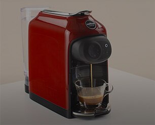 LAVAZZA LM IDOLA RED FIRE MACCHINA CAFFÈ CAPSULE, ROSSO Ricondizionato